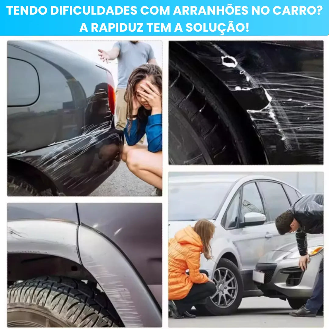 Tem arranhões no carro? Rapiduz tem a solução com caneta reparadora eficaz