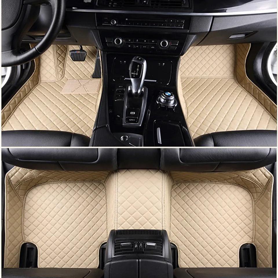 Kit de Tapetes Automotivos de Luxo Kit de Tapetes Automotivos de Luxo Sabinovision Caramelo
