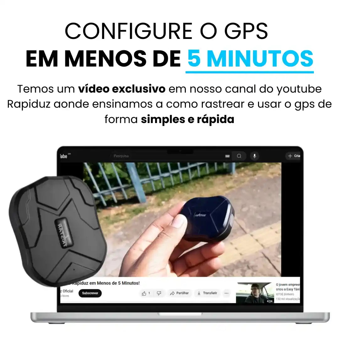 gps veicular, vídeo de como configurar o rastreador veicular em menos de 5 minutos