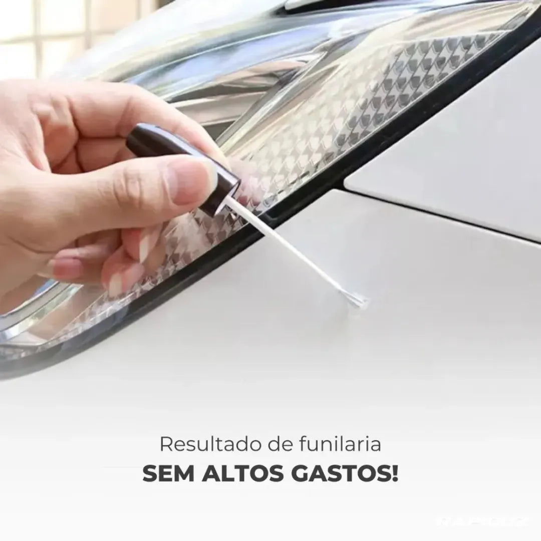 caneta reparadora de arranhoes que tem um resultado melhor que funilaria 