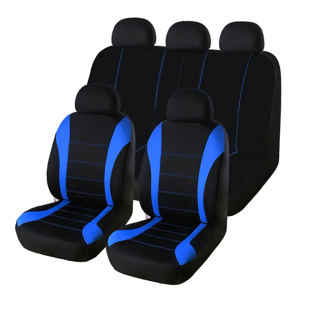 Capa de banco de carro azul