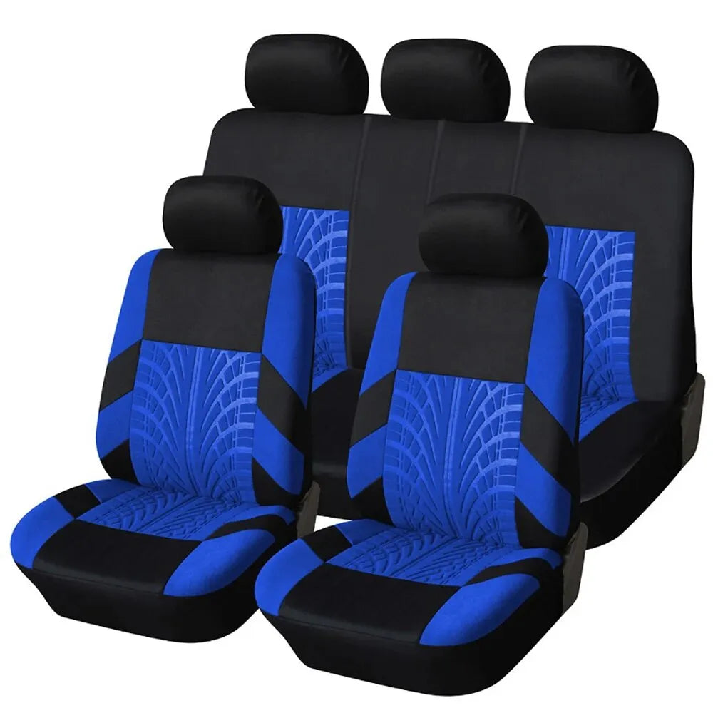 Capa para banco de carro na cor azul