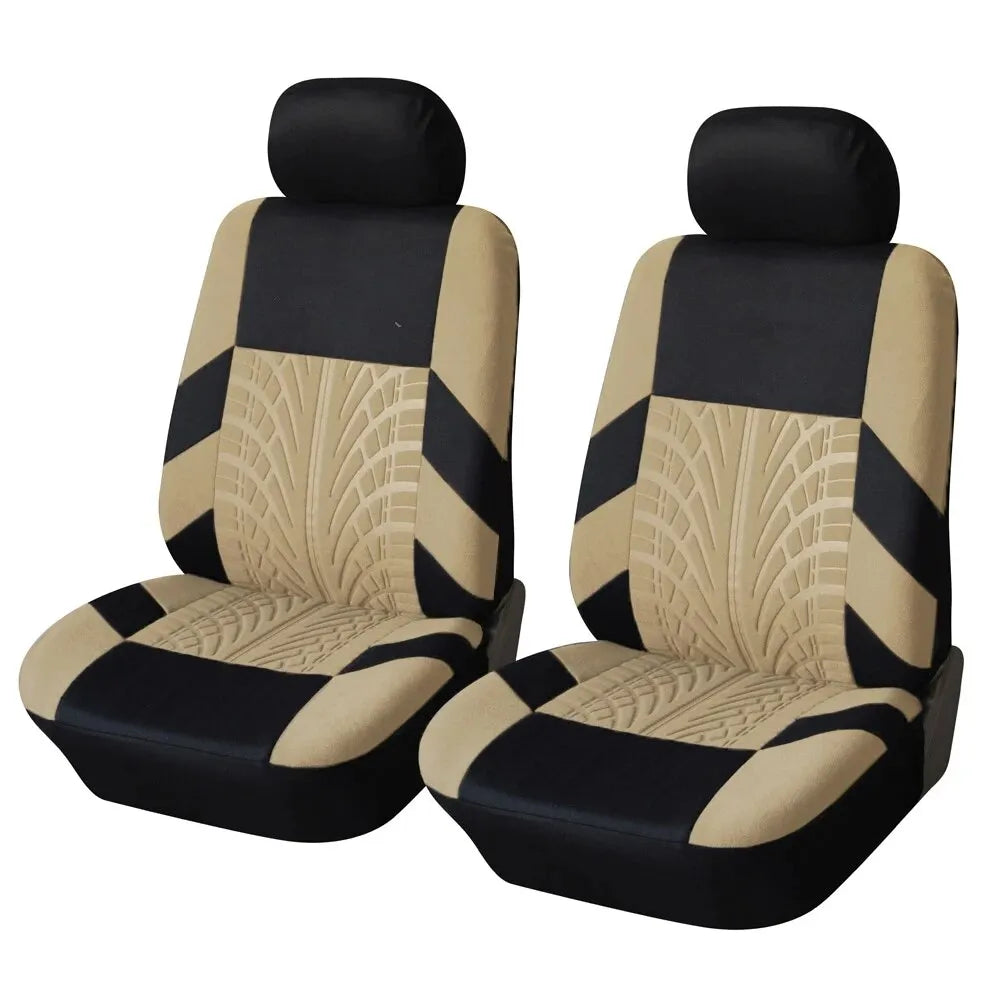 2 Capsa para banco da frente do carro na cor bege