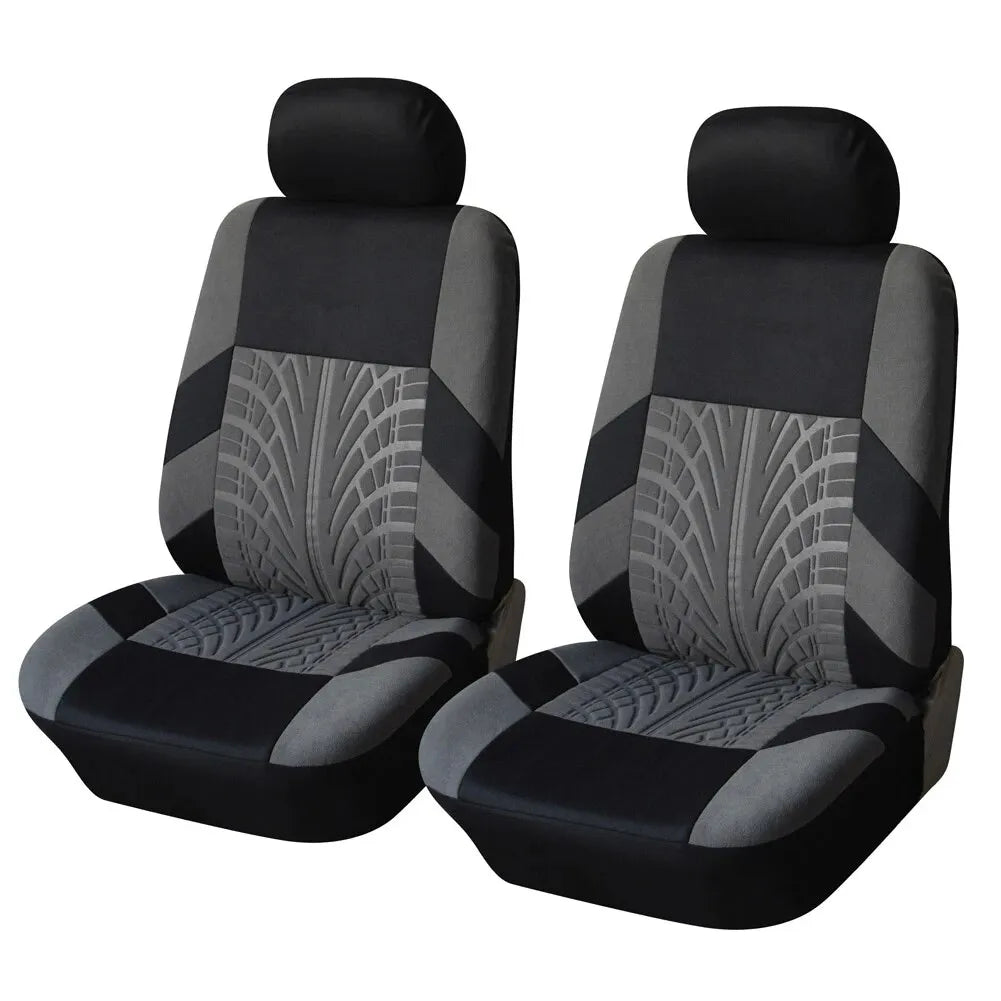 2 capas de banco de carro na cor cinza