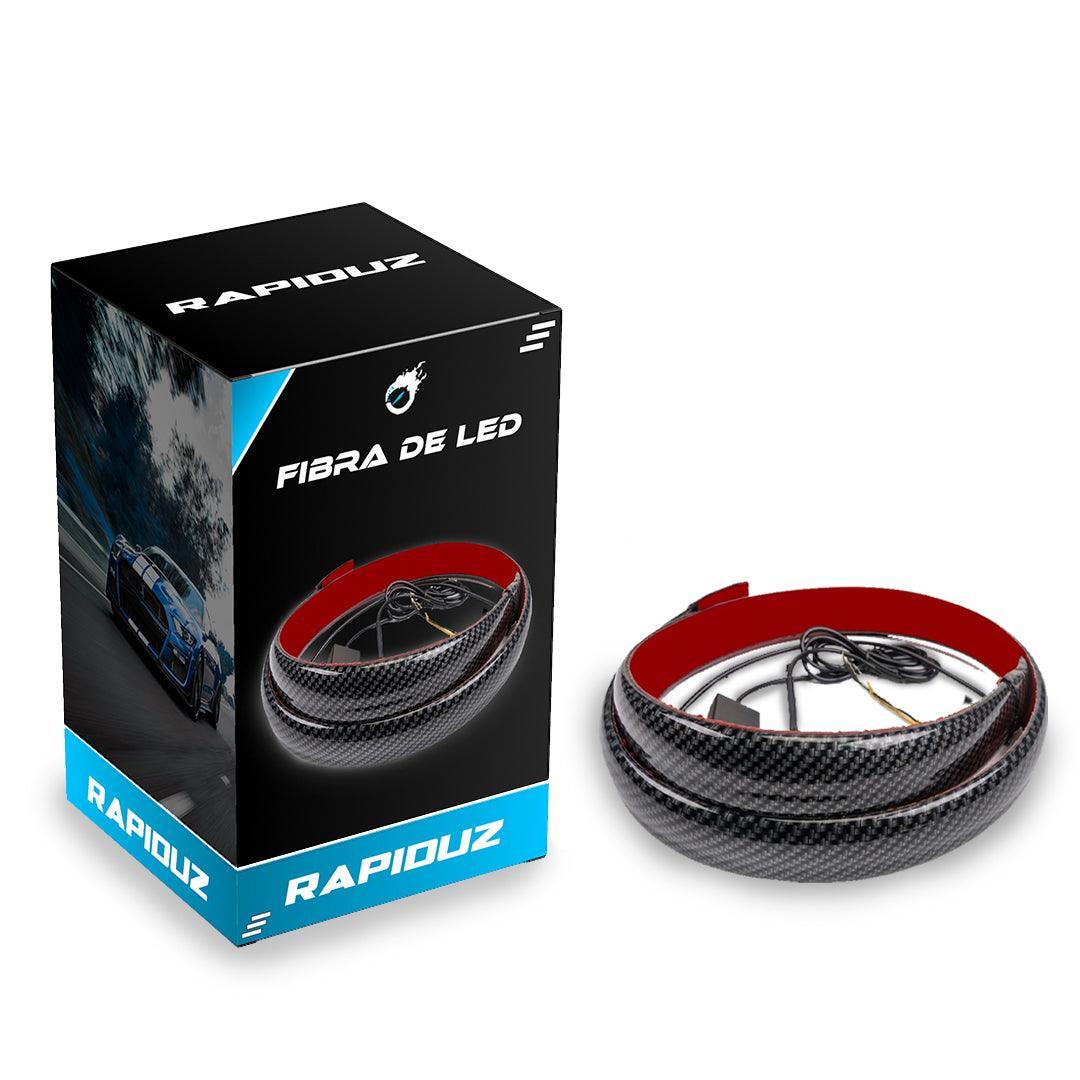 Fibra de carbono com LED 6