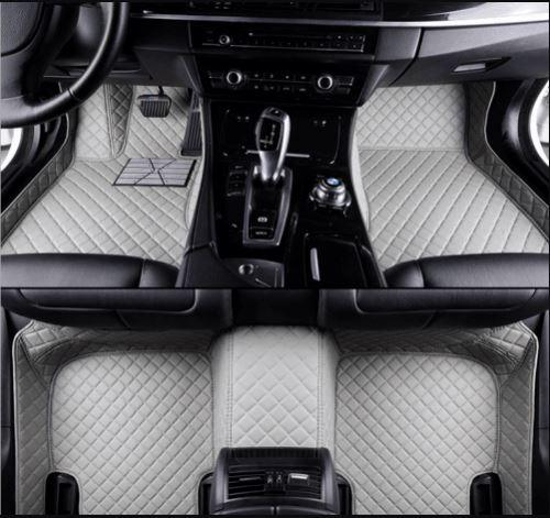 Kit de Tapetes Automotivos de Luxo Kit de Tapetes Automotivos de Luxo Sabinovision Gelo 