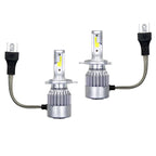 Lâmpada halógena LED para carro, com luz branca forte e consumo reduzido