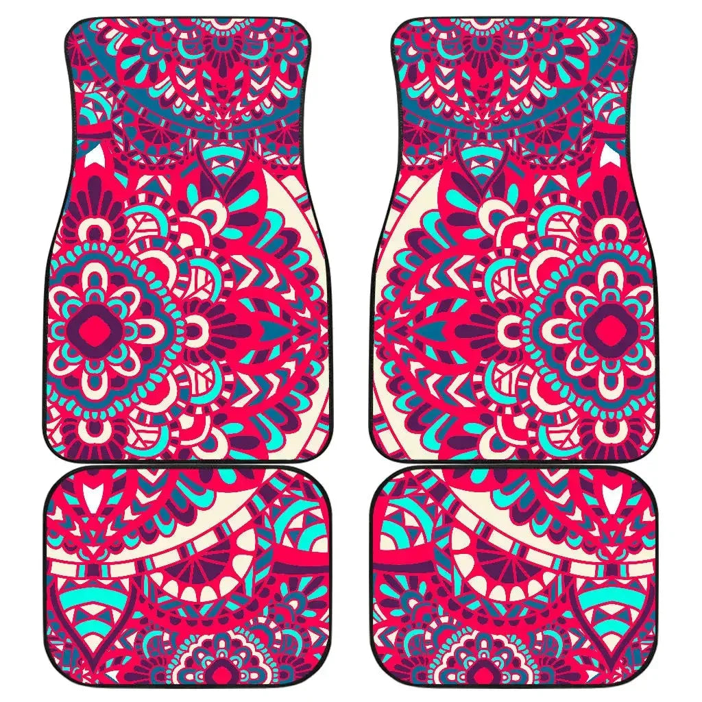 Tapete feminino para carro com encaixe universal, visual delicado e proteção eficiente