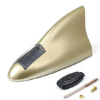 antena de tubarão para carro na cor bronze 