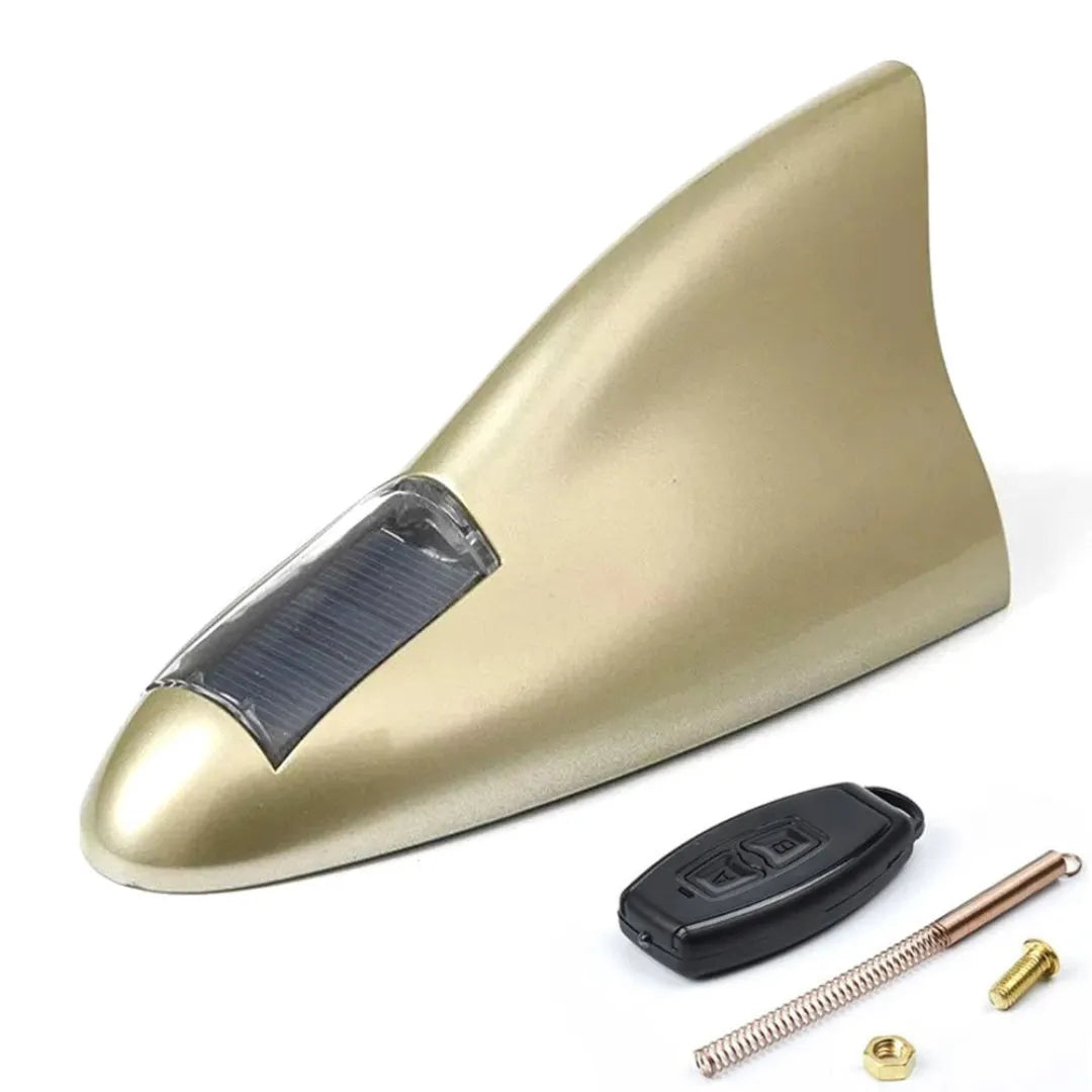 antena de tubarão para carro na cor bronze 
