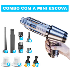 imagem mostra aspirador de po para carro 