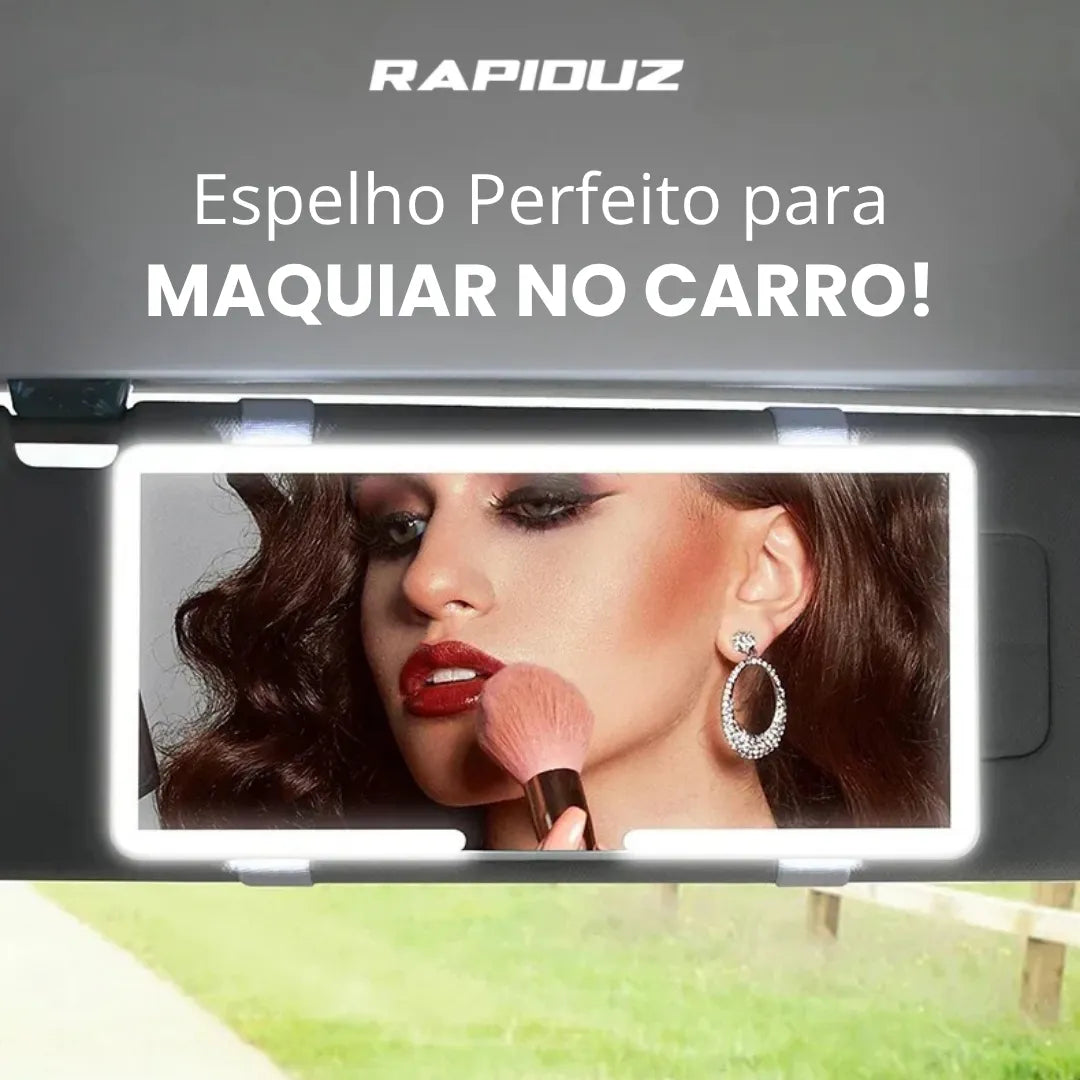 melhor espelho de carro para se maquiar no carro