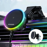 Suporte de Celular Para Carro - Magnético e com LED!